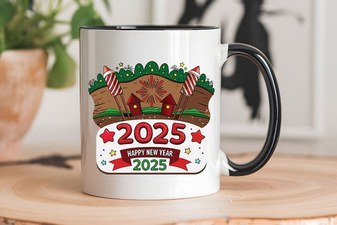 Happy New Year 2025 (8) SVG Angelina750 