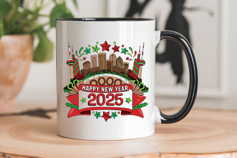 Happy New Year 2025 (9) SVG Angelina750 