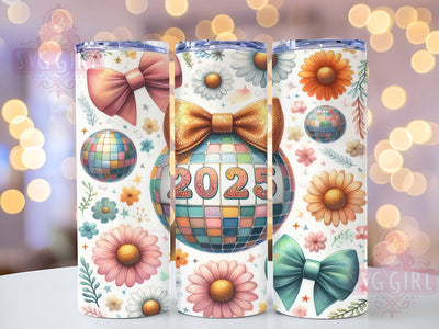 Happy New Year 2025 Celebration Tumbler, New Year Tumbler, Happy New Year 2025, 20oz Wrap, New Year Celebration, Festive Drinkware, New Year's Eve Gift, Holiday Decor Sublimation SvggirlplusArt 