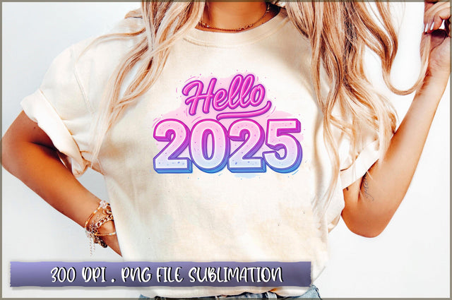 Happy new year 2025 Sublimation Sublimation Shetara Begum 