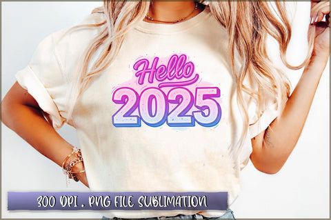Happy new year 2025 Sublimation Sublimation Shetara Begum 