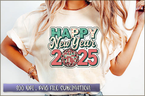Happy new year 2025 Sublimation Sublimation Shetara Begum 