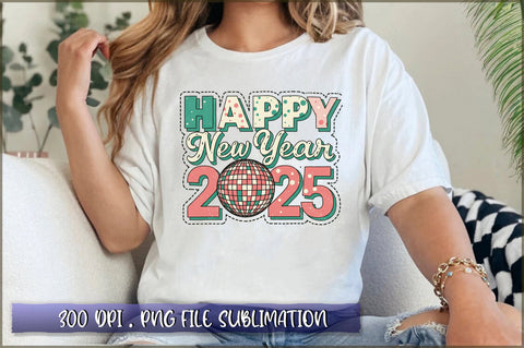 Happy new year 2025 Sublimation Sublimation Shetara Begum 