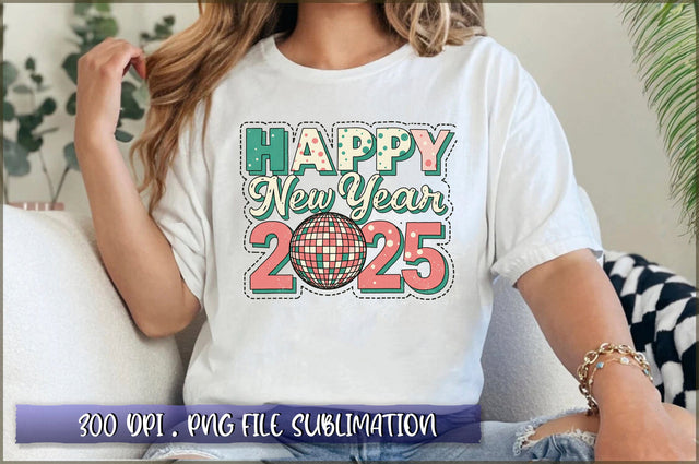 Happy new year 2025 Sublimation Sublimation Shetara Begum 