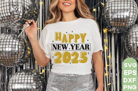 Happy New Year 2025,New Year SVG Bundle, 2025Svg, New Years Eve Shirt, SVG farhad farhad 