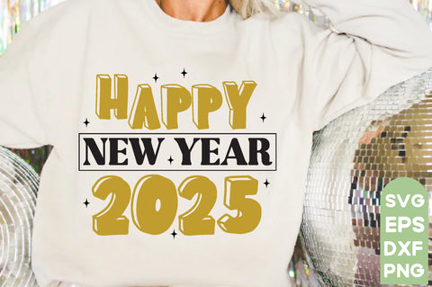 Happy New Year 2025,New Year SVG Bundle, 2025Svg, New Years Eve Shirt, SVG farhad farhad 
