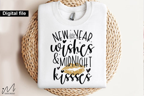 Happy New Year 2026 svg, New Year Bundle, Funny new year, New year party outfit SVG Isabella Machell 