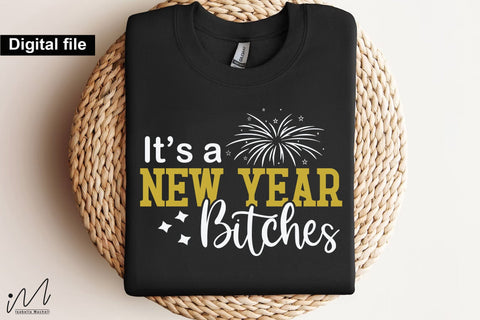 Happy New Year 2026 svg, New Year Bundle, Funny new year, New year party outfit SVG Isabella Machell 