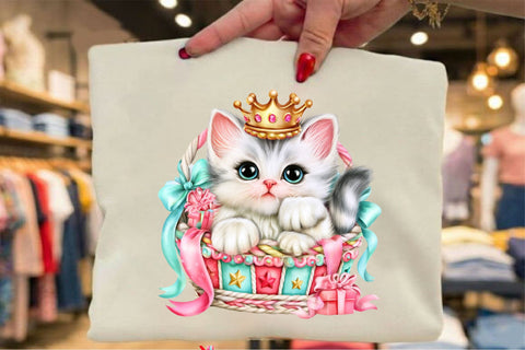 Happy New Year Cat Clipart PNG Bundle Sublimation SVGArt 