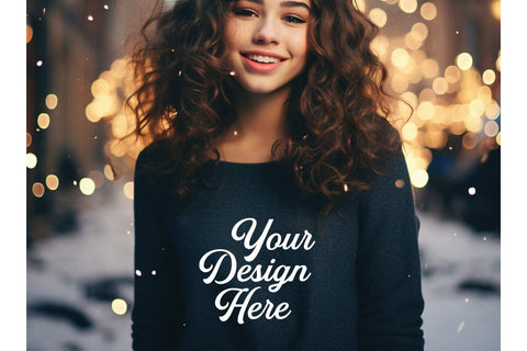 Happy New Year Mockups, New Year Mockup, Happy New Year Girl Mockups, SVG sublimationhouse29 