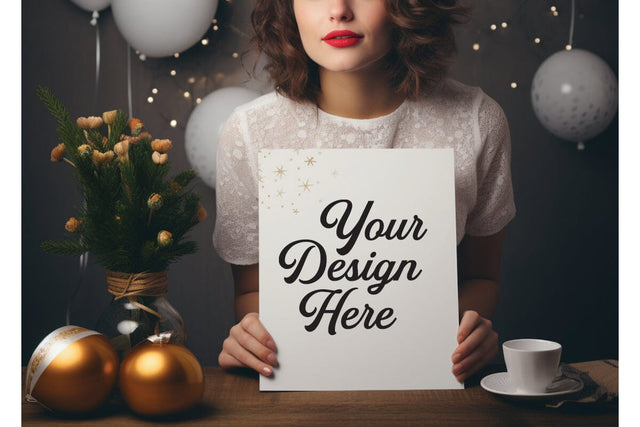 Happy New Year Mockups, New Year Mockup, Happy New Year Girl Mockups, SVG sublimationhouse29 