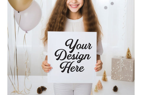 Happy New Year Mockups, New Year Mockup, Happy New Year Girl Mockups, SVG sublimationhouse29 