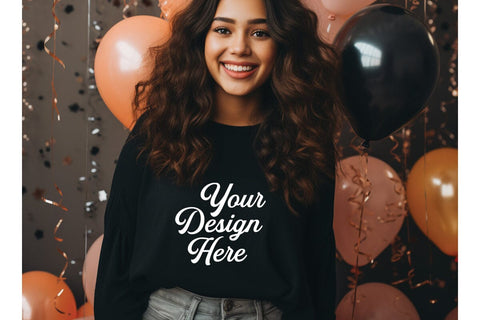 Happy New Year Mockups, New Year Mockup, Happy New Year Girl Mockups SVG sublimationhouse29 