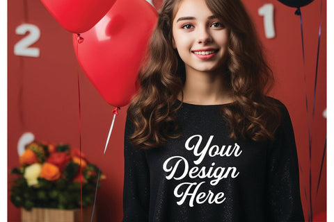 Happy New Year Mockups, New Year Mockup, Happy New Year Girl Mockups SVG sublimationhouse29 