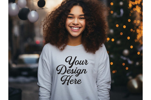 Happy New Year Mockups, New Year Mockup, Happy New Year Girl Mockups SVG sublimationhouse29 