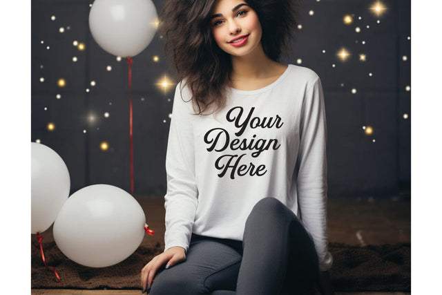 Happy New Year Mockups, New Year Mockup, Happy New Year Girl Mockups, SVG sublimationhouse29 