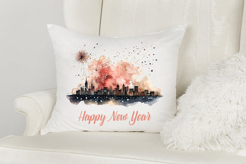 Happy New Year Sublimation Design Sublimation CraftLabSVG 