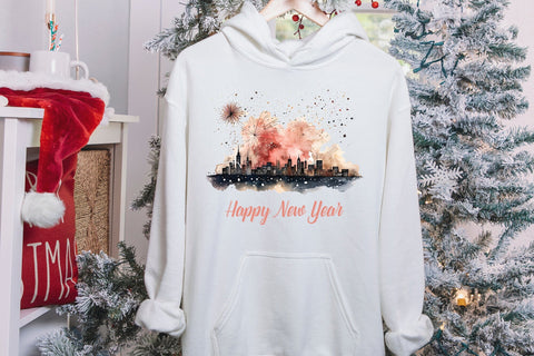 Happy New Year Sublimation Design Sublimation CraftLabSVG 