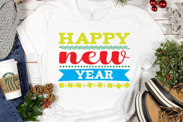 happy new year SVG Angelina750 