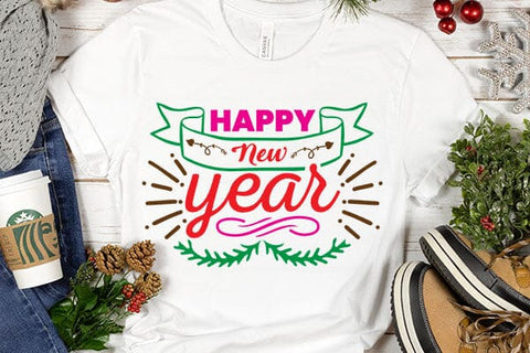 happy new year SVG Angelina750 