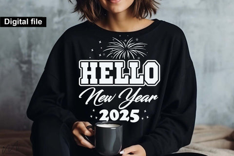 Happy New Year svg Bundle, New year t shirt svg, Funny New year cut files, New year gift shirt, New Years Party, Cosy Season svg SVG Isabella Machell 
