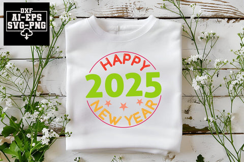 Happy New Year Svg Bundle SVG CraftlabSvg55 