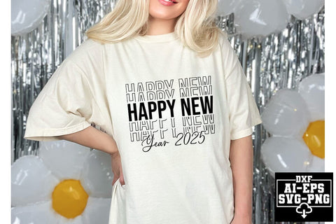 Happy New Year Svg Bundle SVG CraftlabSvg55 