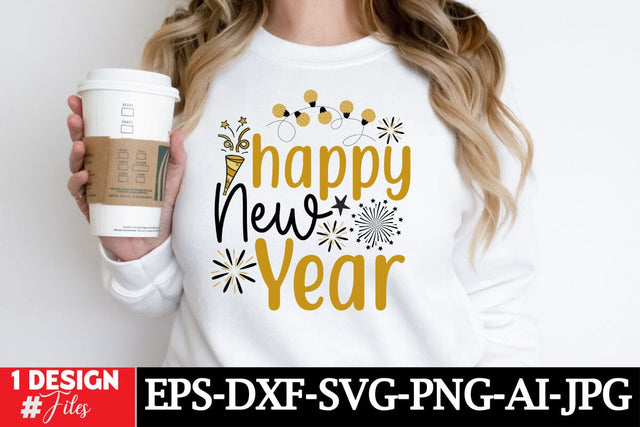 Happy New Year SVG Cut File SVG Insomnia Std 