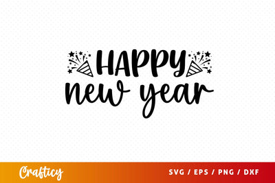 Happy new year SVG Design SVG Designangry 