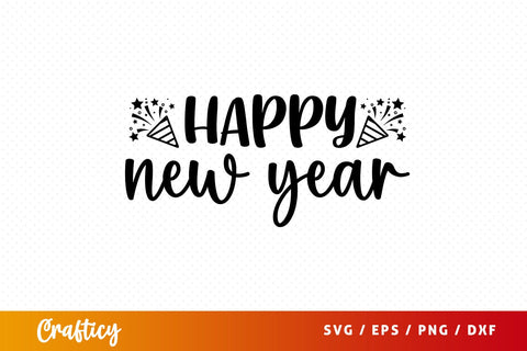 Happy new year SVG Design SVG Designangry 