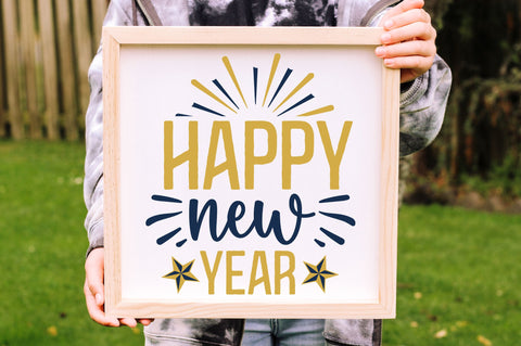 Happy new year svg design SVG Regulrcrative 
