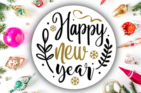 Happy new year Svg Design SVG Regulrcrative 