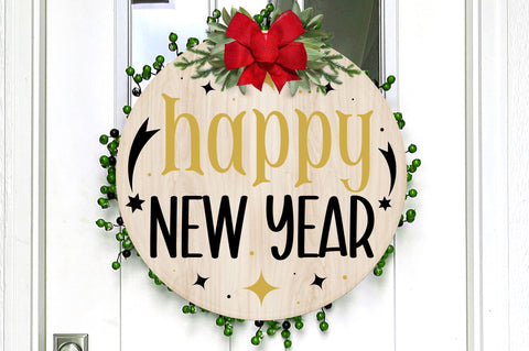 Happy new year svg design SVG Regulrcrative 