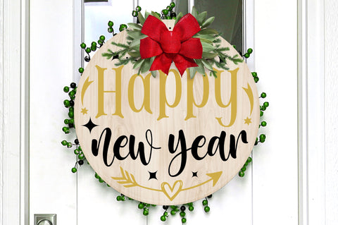 Happy new year svg design SVG Regulrcrative 