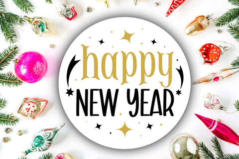 Happy new year svg design SVG Regulrcrative 