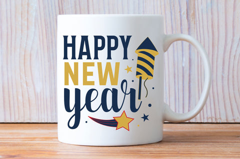 Happy new year svg design SVG Regulrcrative 