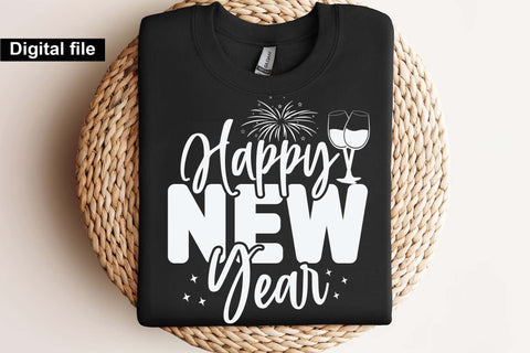 Happy New Year svg, New year t shirt svg, Funny New year cut files, New year gift shirt svg, New Years Party, Cosy Season svg SVG Isabella Machell 