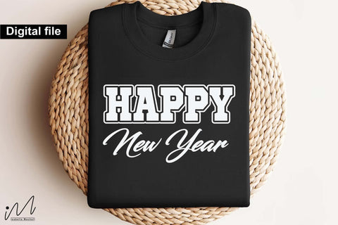 Happy New Year svg, New year t shirt svg, Funny New year cut files, New year gift shirt svg, New Years Party, Cosy Season svg SVG Isabella Machell 