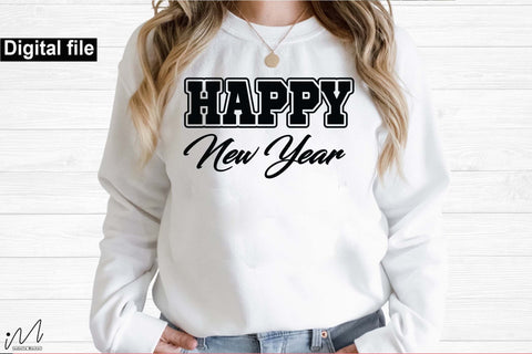 Happy New Year svg, New year t shirt svg, Funny New year cut files, New year gift shirt svg, New Years Party, Cosy Season svg SVG Isabella Machell 