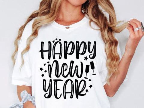 Happy New Year Svg - New Years Eve Svg - New Year Svg SVG She Shed Craft Store 