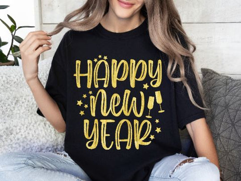 Happy New Year Svg - New Years Eve Svg - New Year Svg SVG She Shed Craft Store 