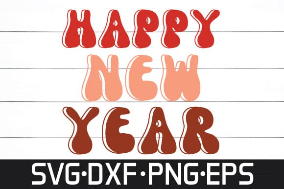 happy new year svg retro SVG sk.swapon Roy 