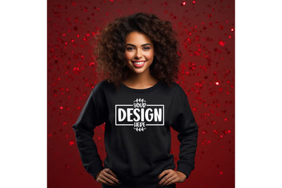 Happy New Year Sweatshirt Mockup SVG Craftlabsvg24 