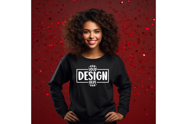 Happy New Year Sweatshirt Mockup SVG Craftlabsvg24 