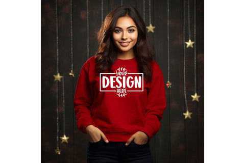 Happy New Year Sweatshirt Mockups Bundle Vol-01 Mock Up Photo Craftlabsvg24 