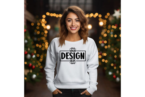 Happy New Year Sweatshirt Mockups Bundle Vol-01 Mock Up Photo Craftlabsvg24 