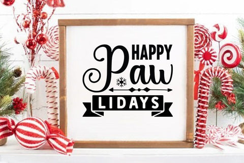 Happy Paw Lidays SVG Angelina750 