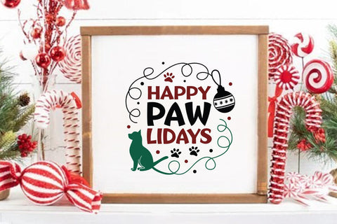 Happy Paw Lidays SVG Angelina750 