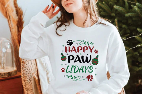 Happy Paw Lidays SVG Angelina750 