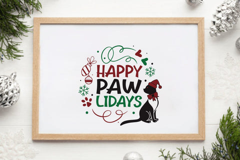 Happy Paw Lidays SVG Angelina750 